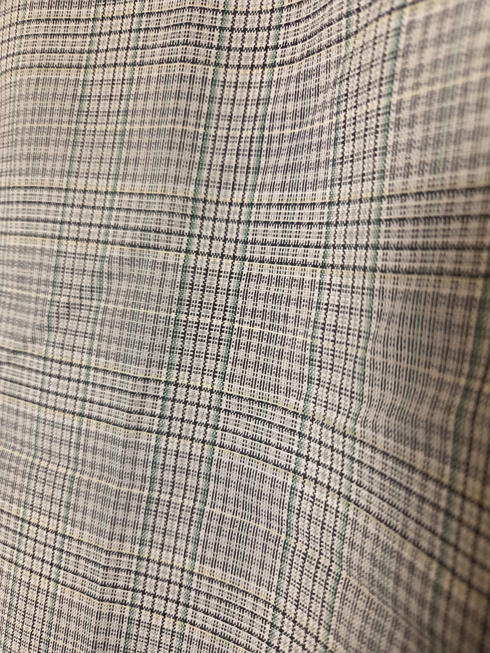 Grey Plaid Bermuda Shorts NWT - Picture 6 of 15